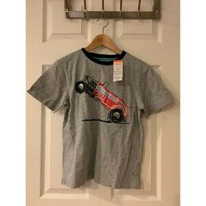 Gymboree Boys Gray Truck T- Shirt Size 12
